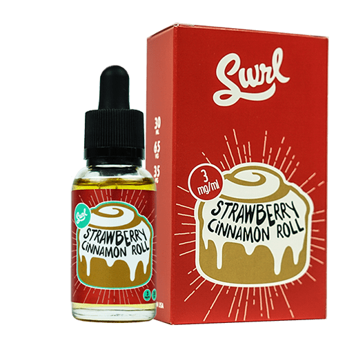 SWRL eJuice By CRFT - Strawberry Cinnamon Roll