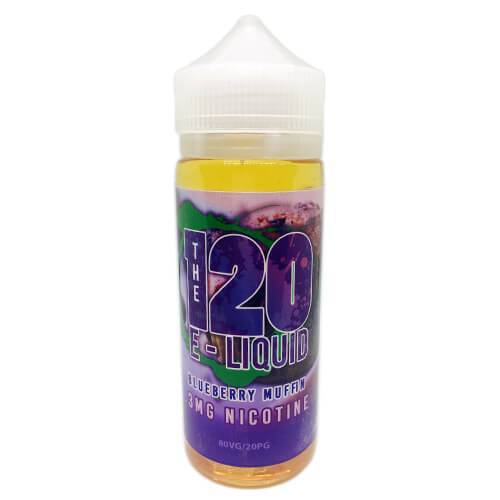 The 120 eLiquid - Blueberry Muffin