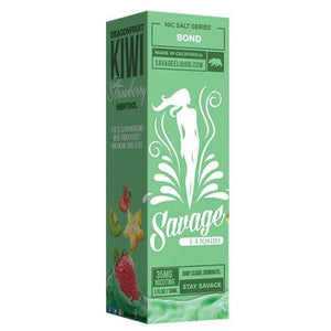 Savage E-Liquid Nic Salt Series - Bond