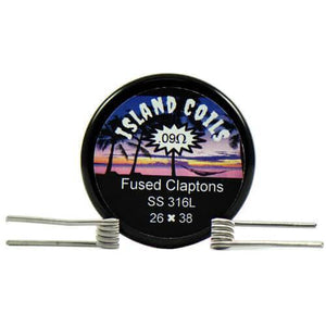Island Coils by Island Vapezz - Fused Clapton - 0.09 ohm (2 Pack)