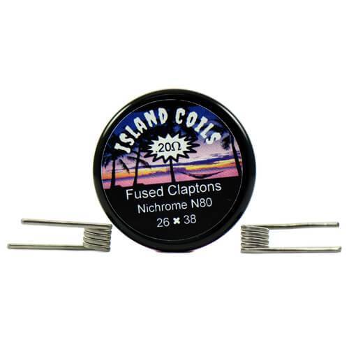 Island Coils by Island Vapezz - Fused Clapton - 0.2 ohm (2 Pack)