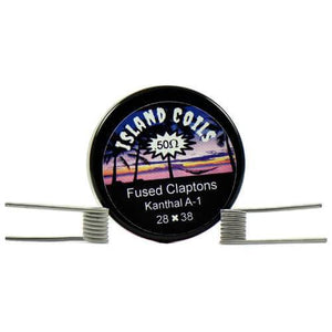Island Coils by Island Vapezz - Fused Clapton - 0.5 ohm (2 Pack)