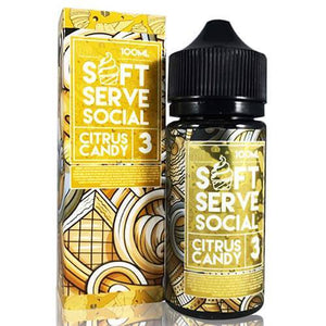 Soft Serve Social eLiquid - Citrus Candy