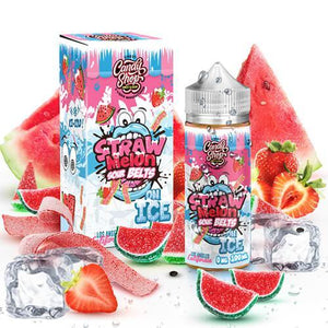 Candy Shop On Ice eLiquids - Strawmelon Sour Belts On Ice