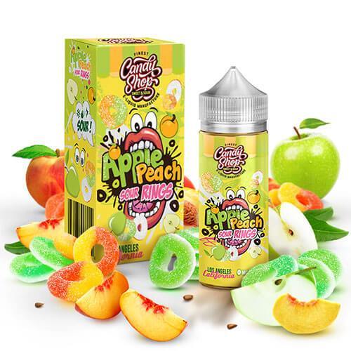 Candy Shop eLiquids - Apple Peach Sour Rings