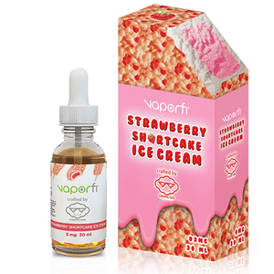 VaporFi E-Liquid - Strawberry Shortcake Ice Cream crafted by Cosmic Fog for VaporFi