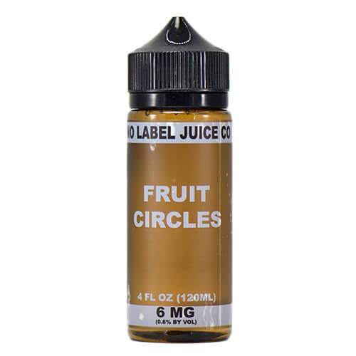 No Label Juice Co eJuice - Fruit Circles