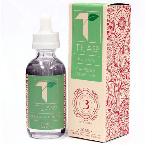 Tea Co. eLiquid - Raspeach Mint Tea