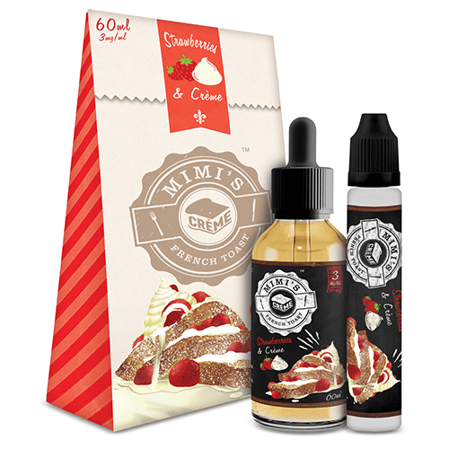 Mimi's French Toast eJuice - Strawberries and Creme