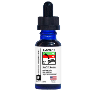 Element eLiquid Emulsions - Green Apple + Kiwi Redberry