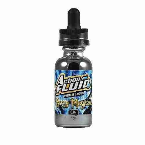 Action Fluid Premium E-Liquid - Berry Magical