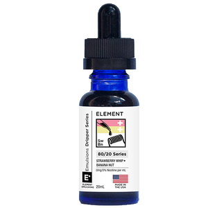 Element eLiquid Emulsions - Strawberry Whip + Banana Nut