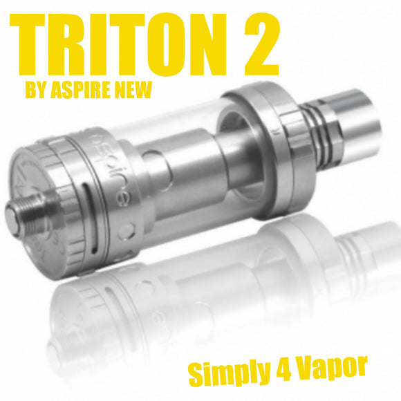 TRITON 2 V2 by ASPIRE TANK NEW AUTHENTIC - SIMPLY 4 VAPOR