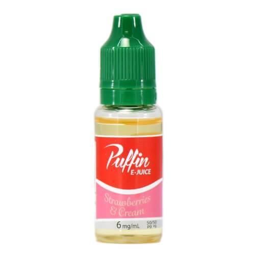 Puffin E-Juice - Strawberry & Cream