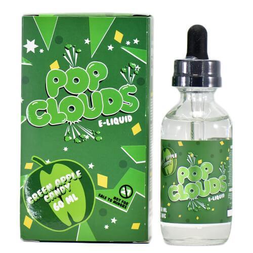Pop Clouds E-Liquid - Green Apple Candy
