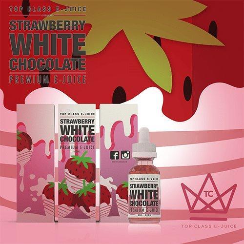 Top Class E-Juice - Strawberry White Chocolate