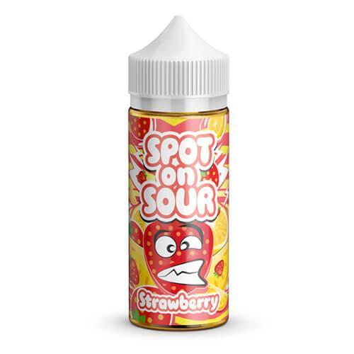 Spot On Sour E-Liquid - Strawberry
