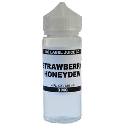 No Label Juice Co eJuice - Strawberry Honeydew