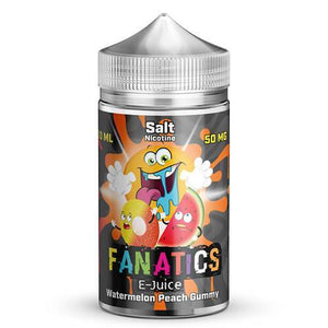Fanatics E-Juice Salt Nic - Watermelon Peach Gummy Rings
