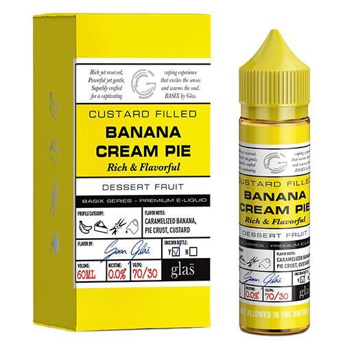 Basix Series by Glas E-Liquid - Banana Cream Pie