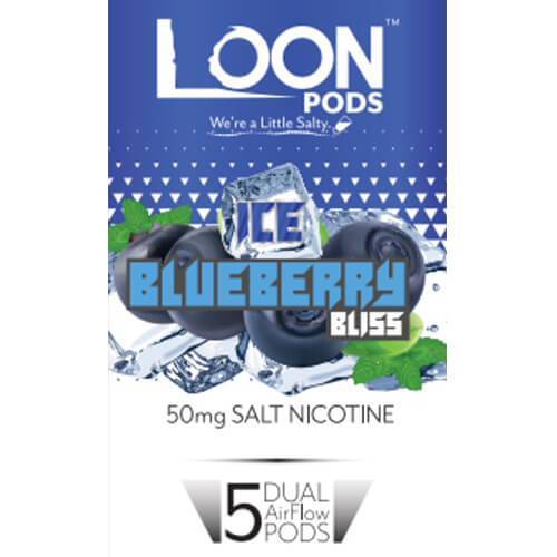 Loon Pods - Refill Pod - Blueberry Bliss ICE (5 Pack)