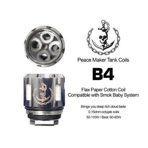 PeaceMaker Tank B4 Coil