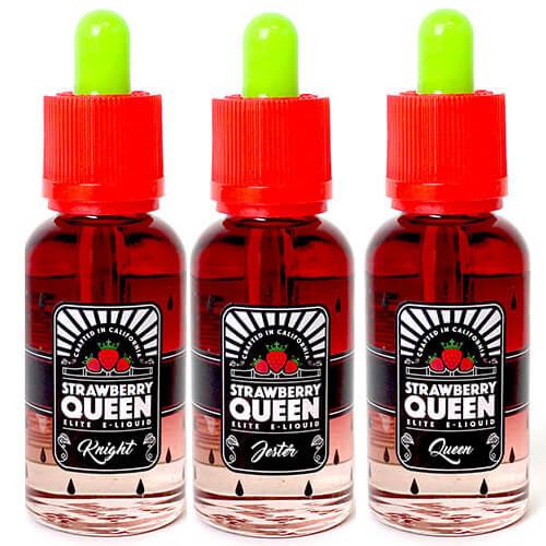 Strawberry Queen Premium E-Juice - E-Liquid Collection - 90ml