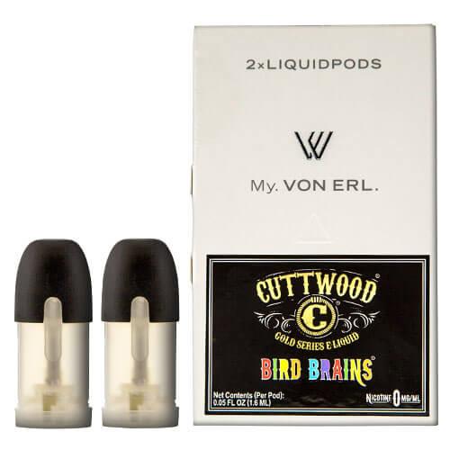 Cuttwood E-Liquids - My. Von Erl LiquidPods - Bird Brains (2 Pack)