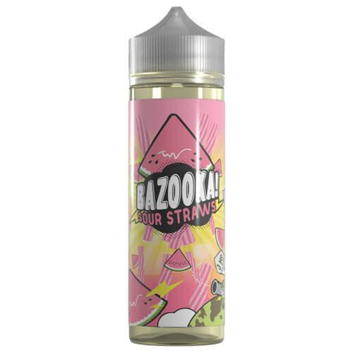 Bazooka Sour Straws eJuice - Watermelon Sour Straws