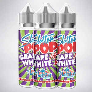 Slotter-Pops By Lost Art Liquids - The Grape White MAX VG