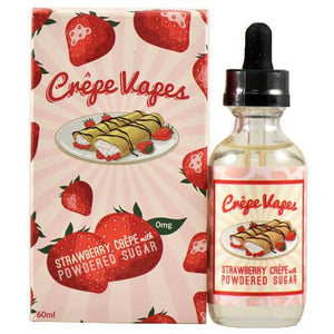 Crepe Vapes - Strawberry eJuice