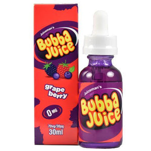 Juice Man USA E-Juice - Bubba Juice Grape Berry