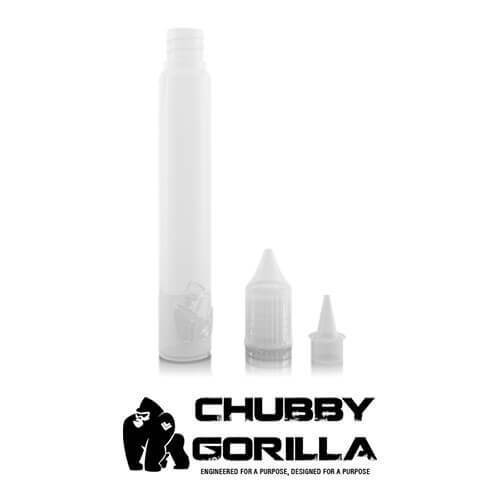 Chubby Gorilla Vaping Products - Clear CRC Unicorn Bottle - 15ml