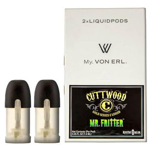 Cuttwood E-Liquids - My. Von Erl LiquidPods - Mr. Fritter (2 Pack)