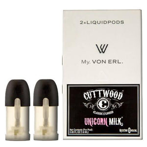 Cuttwood E-Liquids - My. Von Erl LiquidPods - Unicorn Milk (2 Pack)