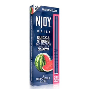 Njoy Daily eCig - Watermelon (1 Pack)