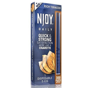 Njoy Daily eCig - Rich Tobacco (1 Pack)