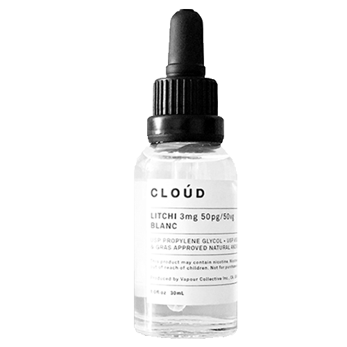 Cloud E-Liquid Blanc - Litchi
