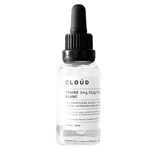 Cloud E-Liquid Blanc - Fraise