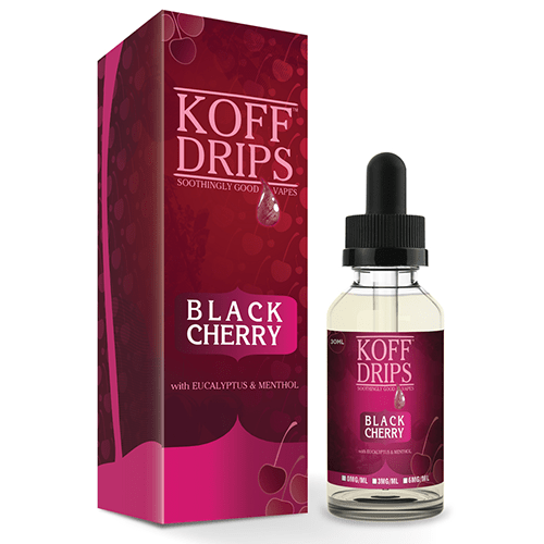 Koff Drips Soothing Vapes - Black Cherry