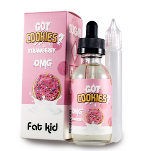Fat Kid Eliquid - Got Cookies? Strawberry