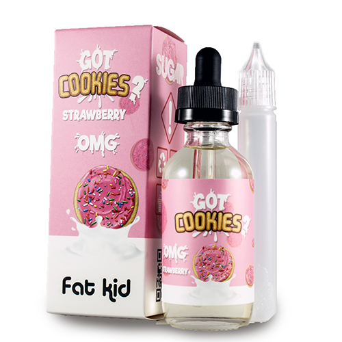 Fat Kid Eliquid - Got Cookies? Strawberry