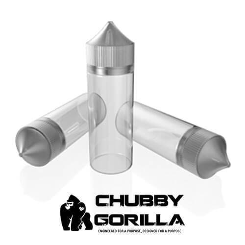 Chubby Gorilla Vaping Products - Clear Unicorn Bottle - 120ml