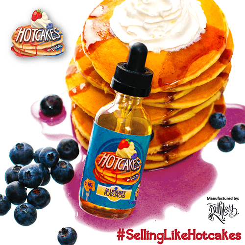 Hotcakes E-Juice - Blueberry Flapjacks