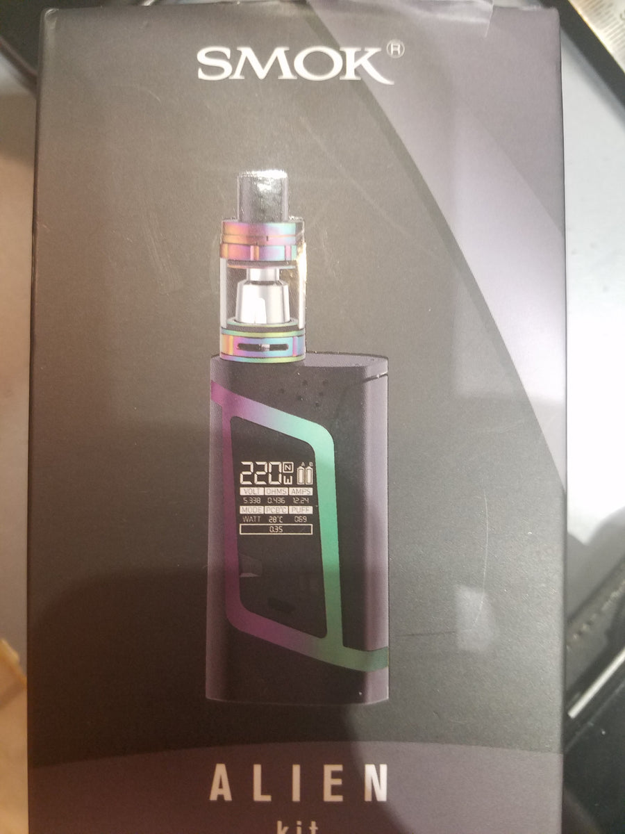 SMOK | ALIEN KIT | 220W | BOX MOD – SIMPLY VAPOR