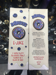 BLUEBERRY DONUTS 30ml eliquid - SIMPLY 4 VAPOR