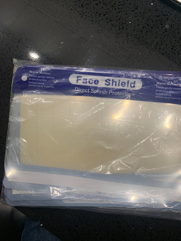 FACE SHEILD | DIRECT SPLASH PROTECTION
