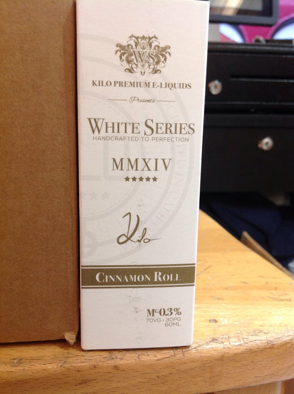 KILO | WHITE SERIES | CINNAMON ROLL | 60ML